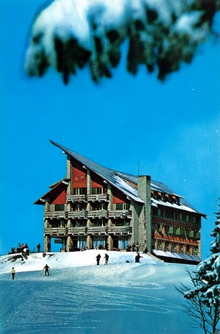1707-2 - Predeal. Hotelul Clabucet-Plecare